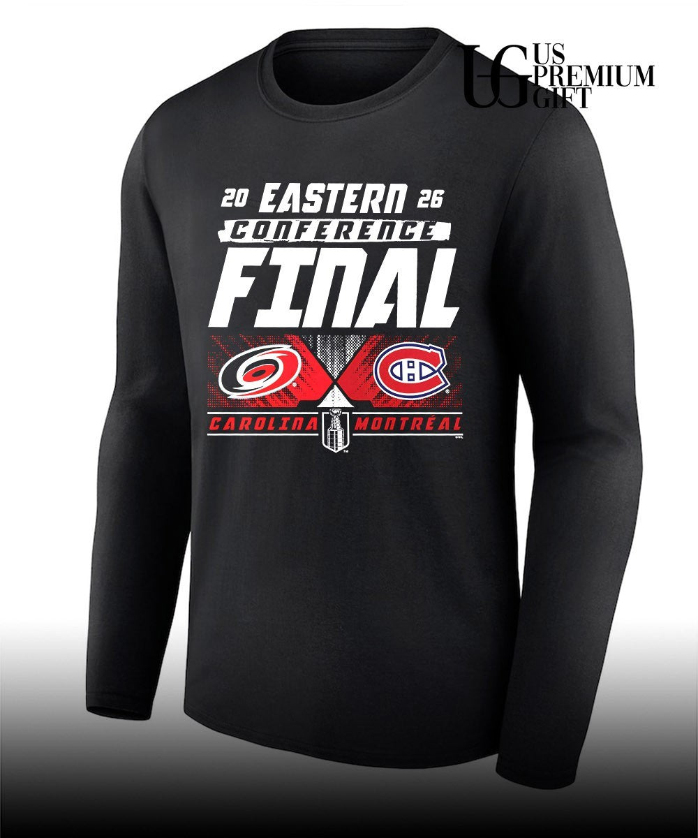 Carolina Hurricanes vs Montreal Canadiens hockey 2026 NHL Eastern Conference Final shirt