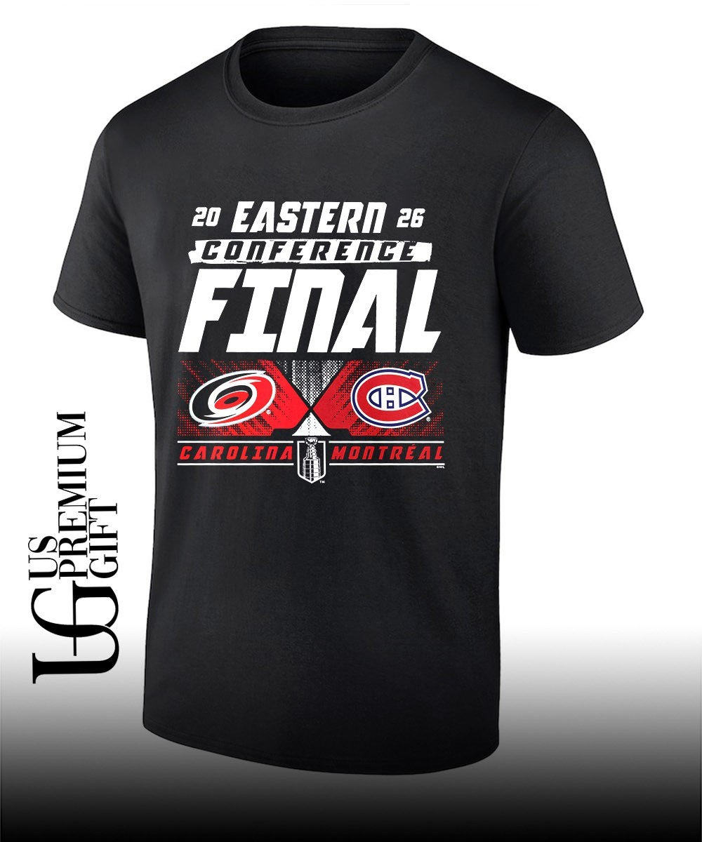 Carolina Hurricanes vs Montreal Canadiens hockey 2026 NHL Eastern Conference Final shirt