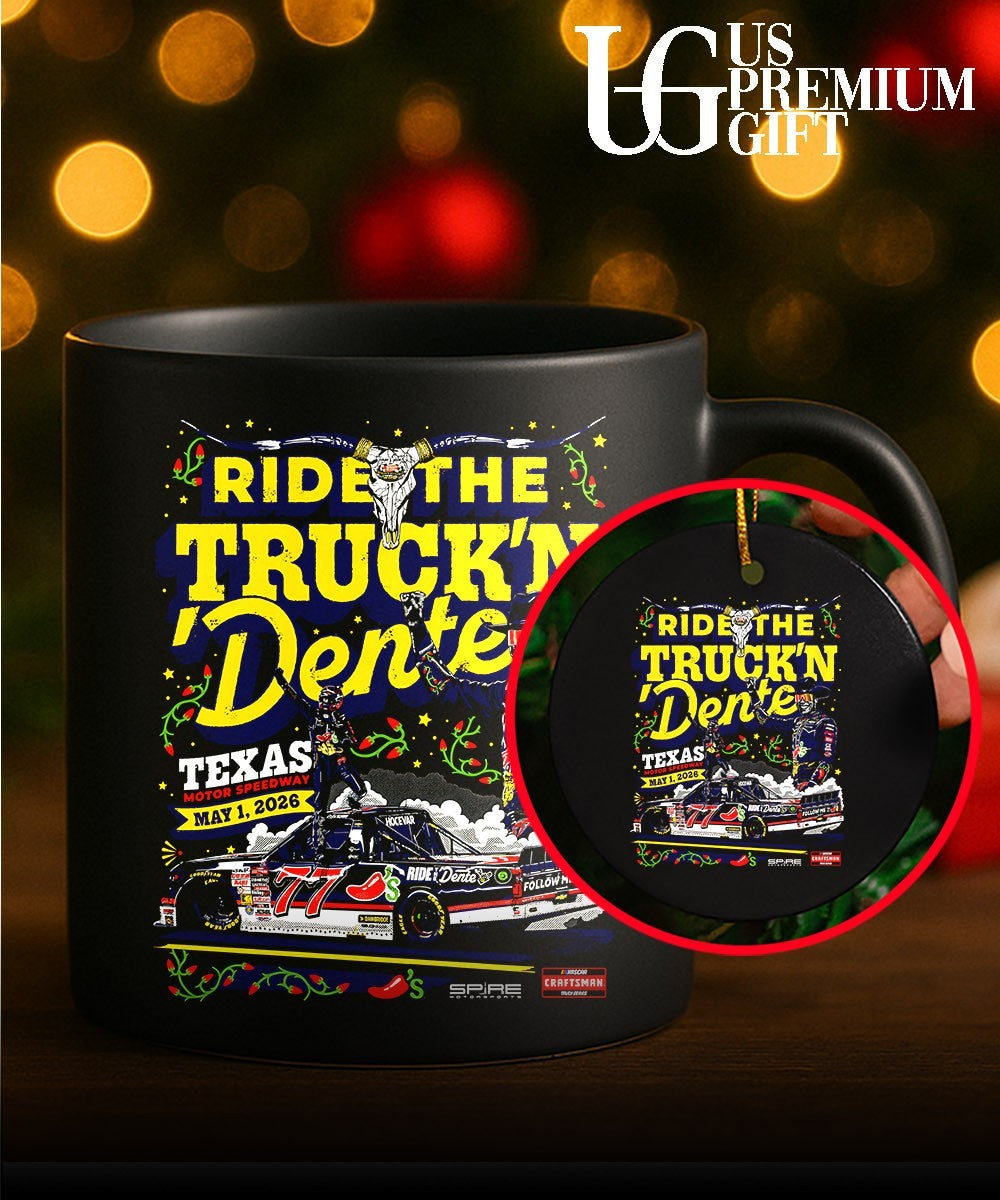 Carson Hocevar Texas Trucks 2026 Ride The Truck’n Dente graphic shirt