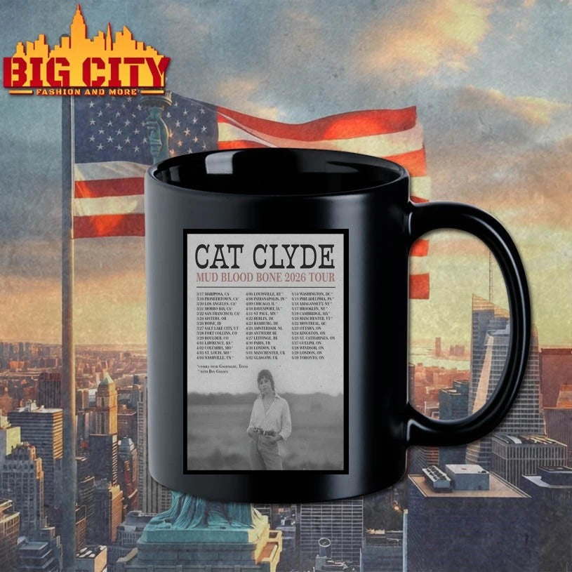 Cat Clyde Mud Blood Bone Tour 26 Poster shirt