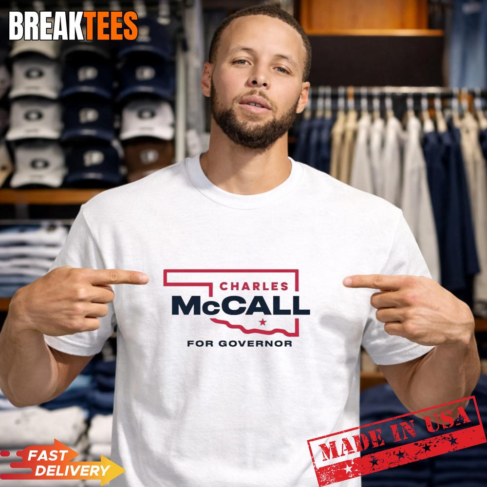 Charles McCall For Oklahoma Governor 2026 T-Shirt