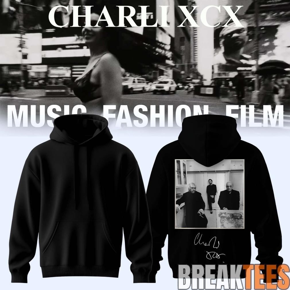 Charli XCX “Album Music, Fashion, Film” Special Hoodie
