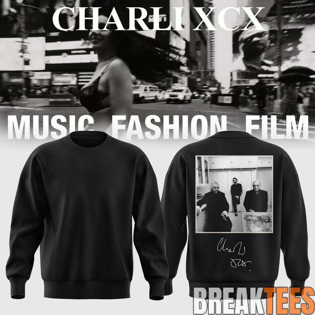 Charli XCX “Album Music, Fashion, Film” Sweatshirt