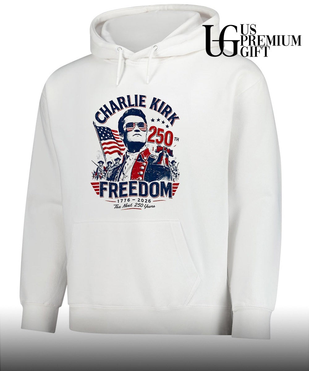 Charlie Kirk Freedom USA 250th Anniversary 1776-2026 shirt