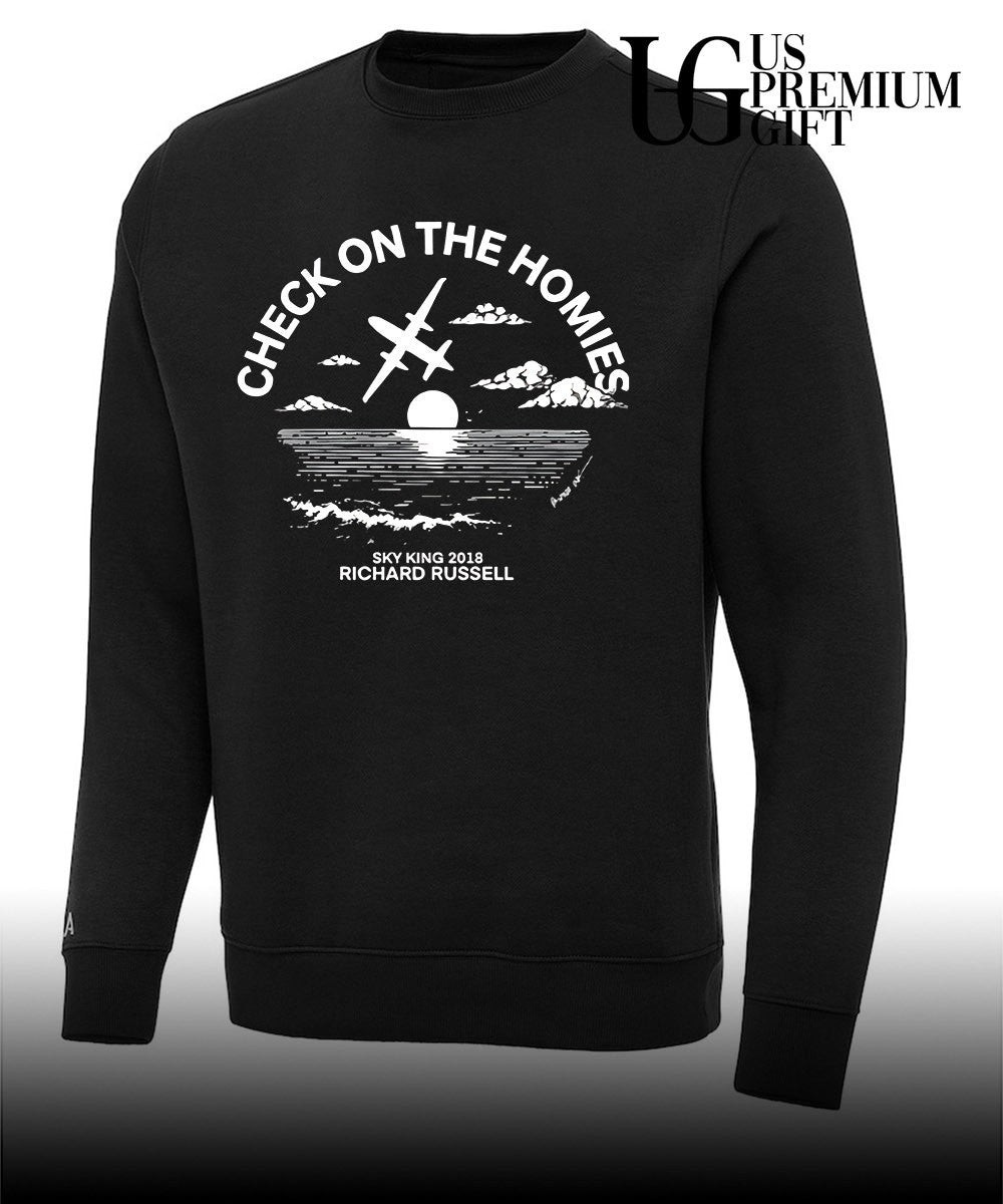 Check On The Homies Sky King 20218 Richard Russell shirt