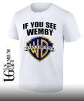 Chet Holmgren wearing If You See Wemby Warn A Brother shirt
