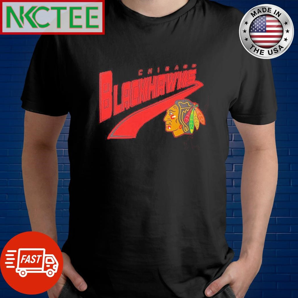 Chicago Blackhawks Starter Modern Tailsweep 7 graphic shirt