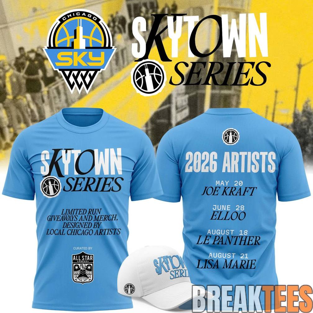 Chicago Sky 2026 Skytown Series Shirt