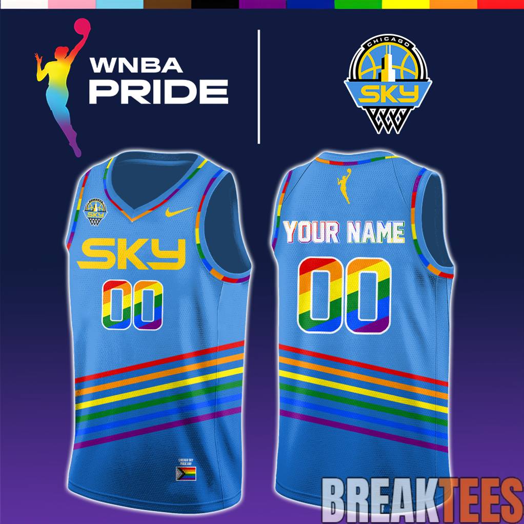 Chicago Sky 2026 WNBA x Pride Day Limited Edition Jersey