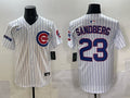 Chicago Cubs #23 Ryne Sandberg Cubs Adult Style 11