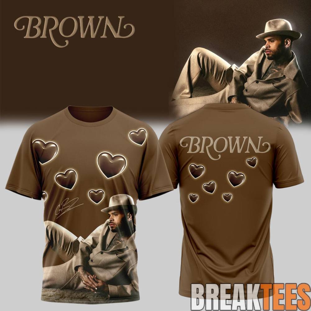 Chris Brown BROWN Album Special Tee