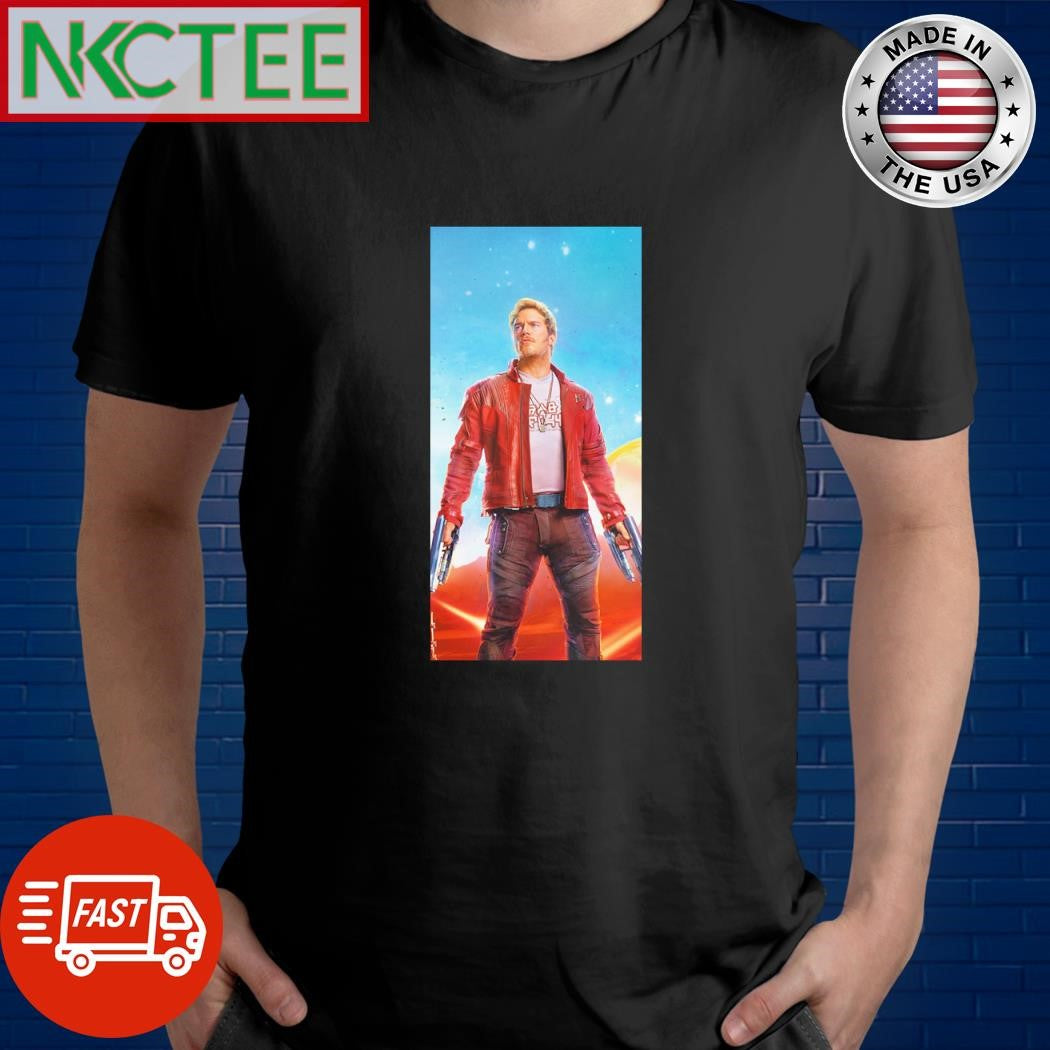 Chris Pratt as Peter Quill, also known as Star-Lord photo shirt
