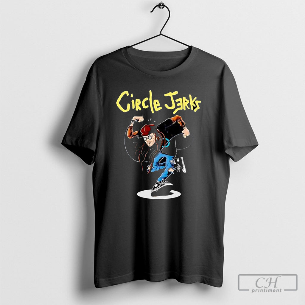 Circle Jerks North American Tour 2025 Date Back Shirt Tee