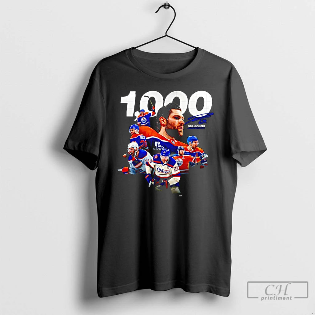 Classic 1 000 Nhl Leon Draisaitl Edmonton Oilers Signature