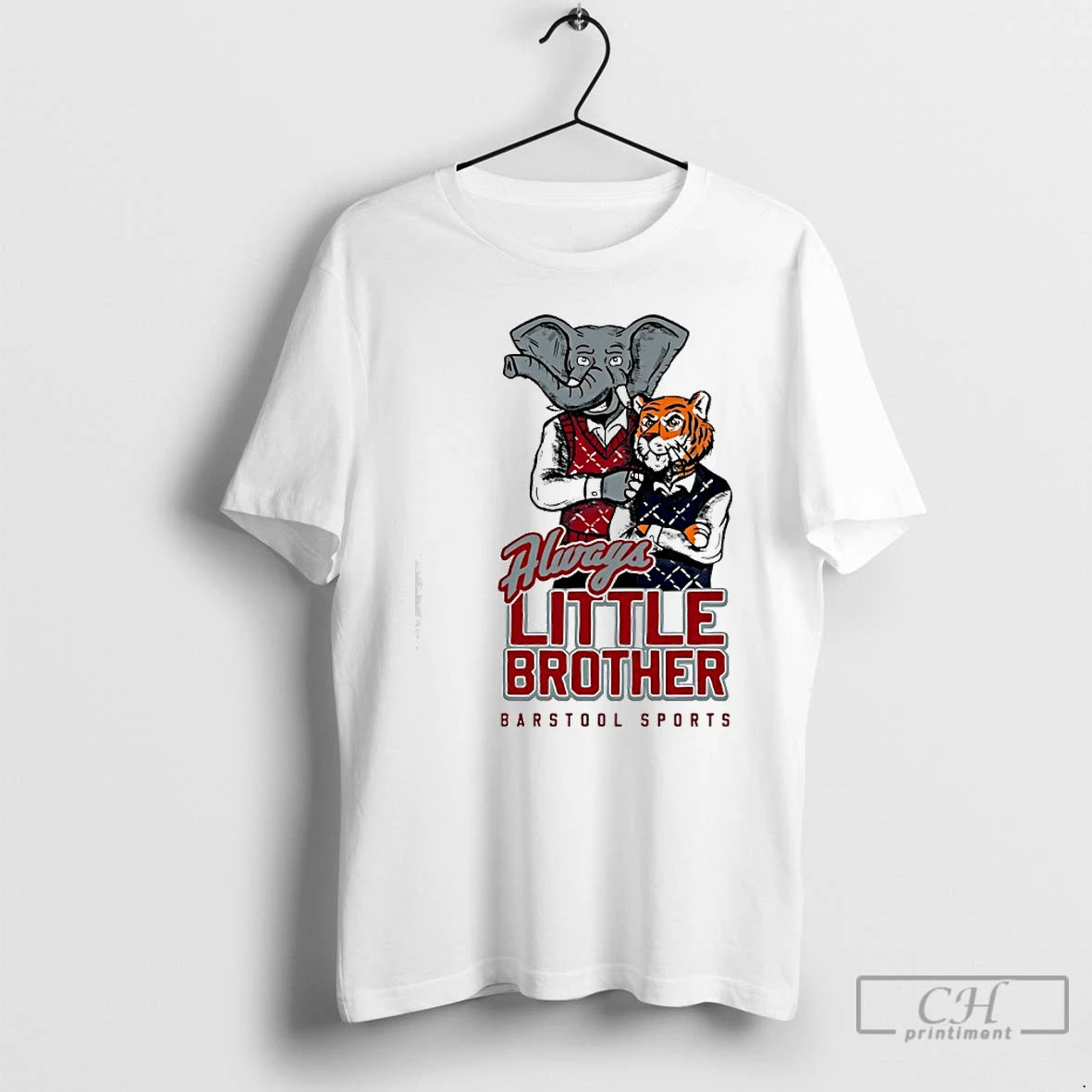 Classic Al Always Little Brother Mascots Crimson Tide Elephant Aubie The Tiger T Shirts Sweater