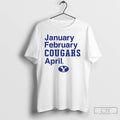Classic Byu Basketball January February Cougars April