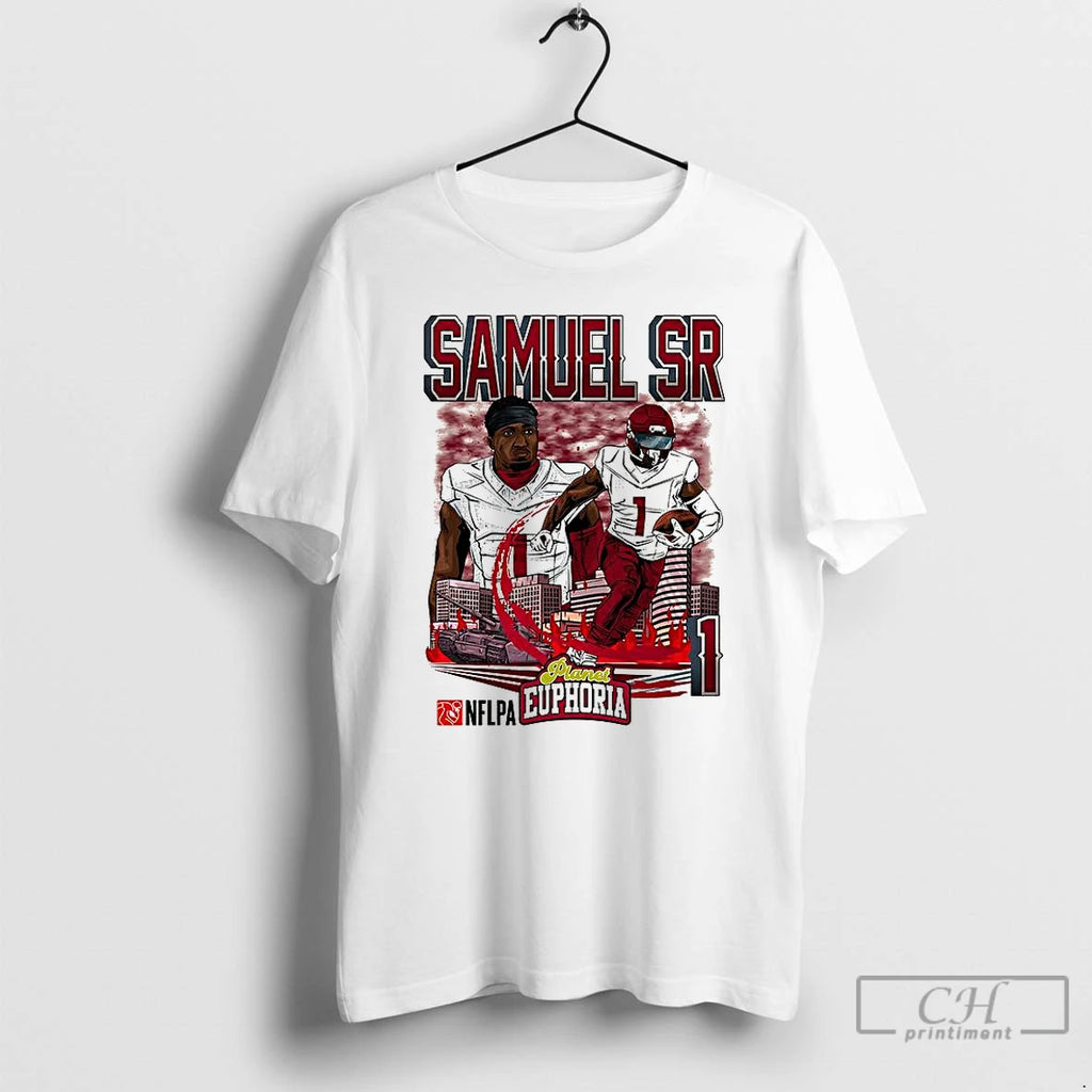 Classic Deebo Samuel Sr Washington Commanders Football Tank Player Number 1 Cartoon T Shirts Sweater