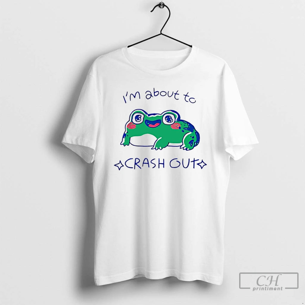 Classic Frog Im About To Crash Out Art
