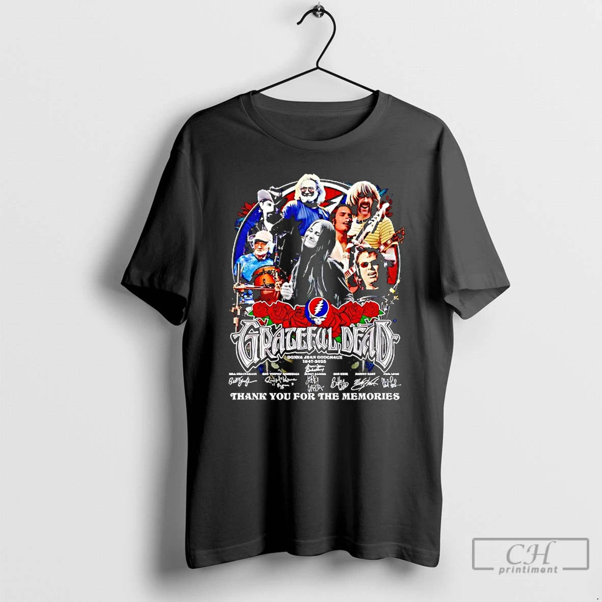 Classic Grateful Dead Donna Jean Godchaux 1947 2025 Thank You For The Memories T Shirts