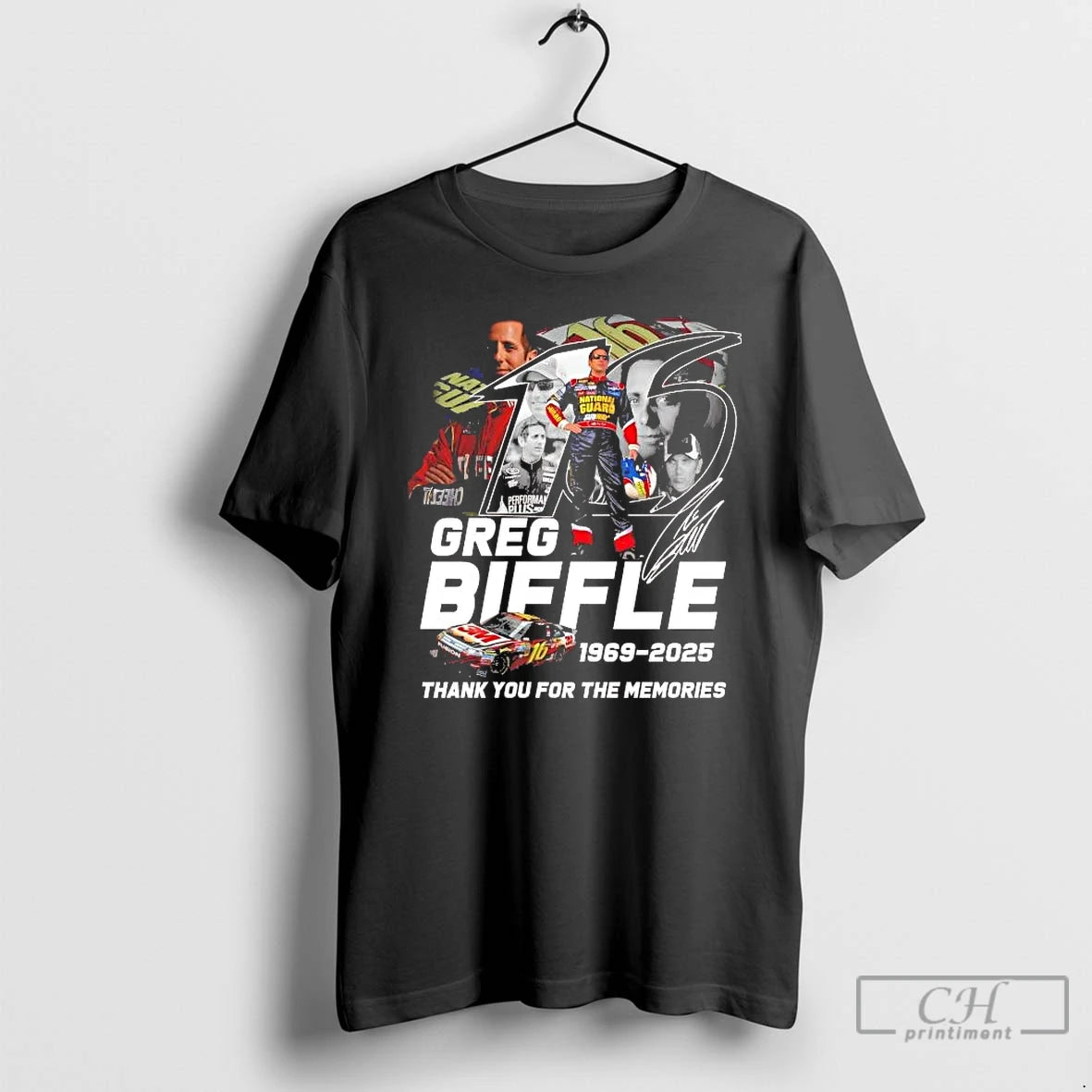 Classic Greg Biffle 1969 2025 Thank You For The Memories