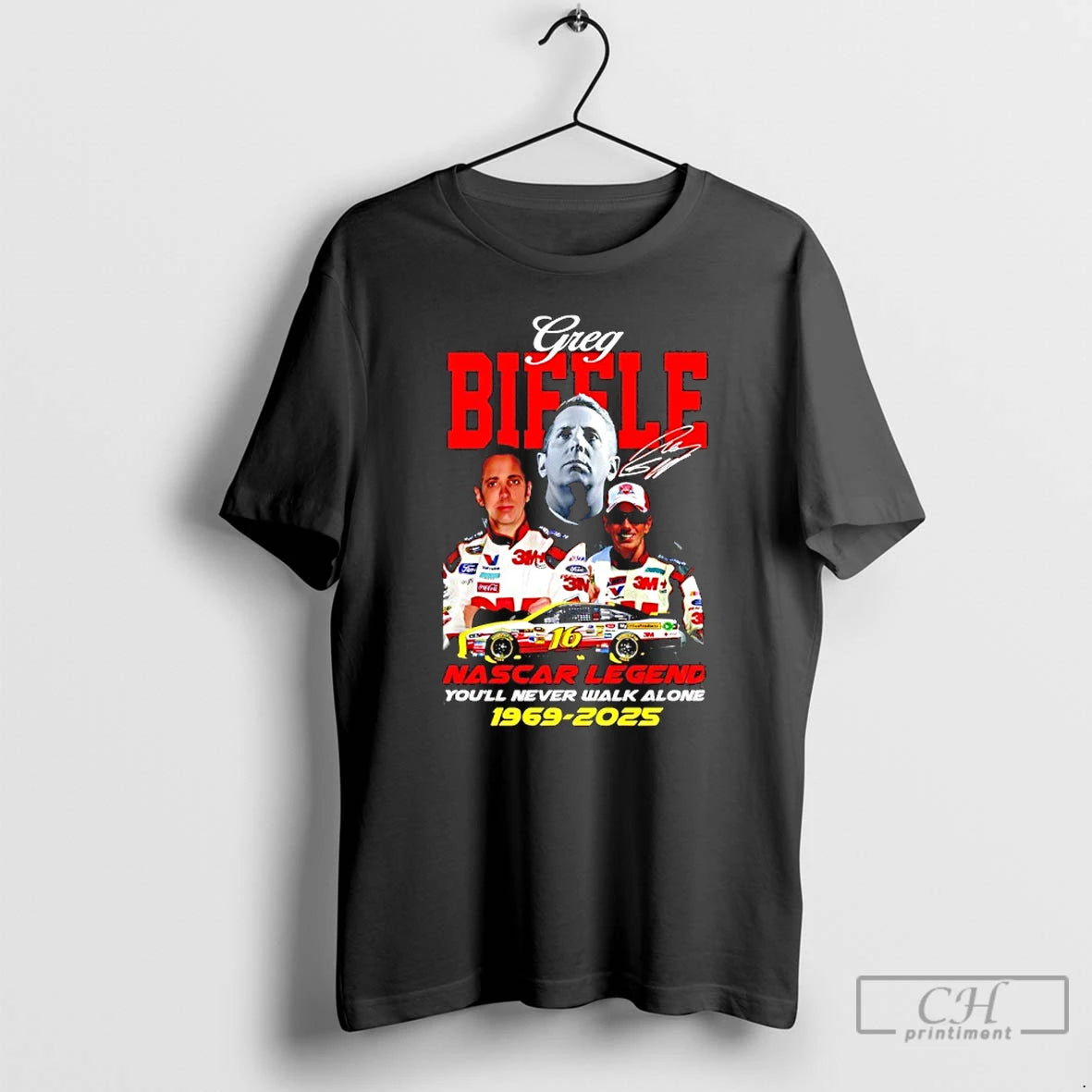 Classic Greg Biffle Nascar Legend Youll Never Walk Alone 1969 2025
