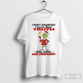 Classic Grinch I Dont Sugarcoat I Serve Raw Ruth With Glitter Christmas T Shirts Sweater