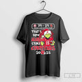Classic Grinch Thats How Alabama Stole Christmas Crimson Tide Vs Sooners Scored 2025 T Shirts