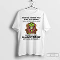 Classic Grinch Theres A Strange Voice In My Head Saying Vacuum The Floor T Shirts