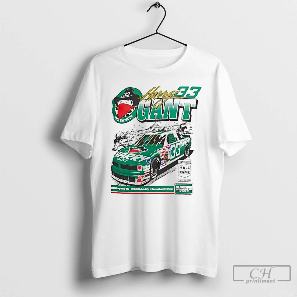 Classic Harry Gant The Bandit Nascar Hall Of Fame Class Of 2026 T Shirts Sweater