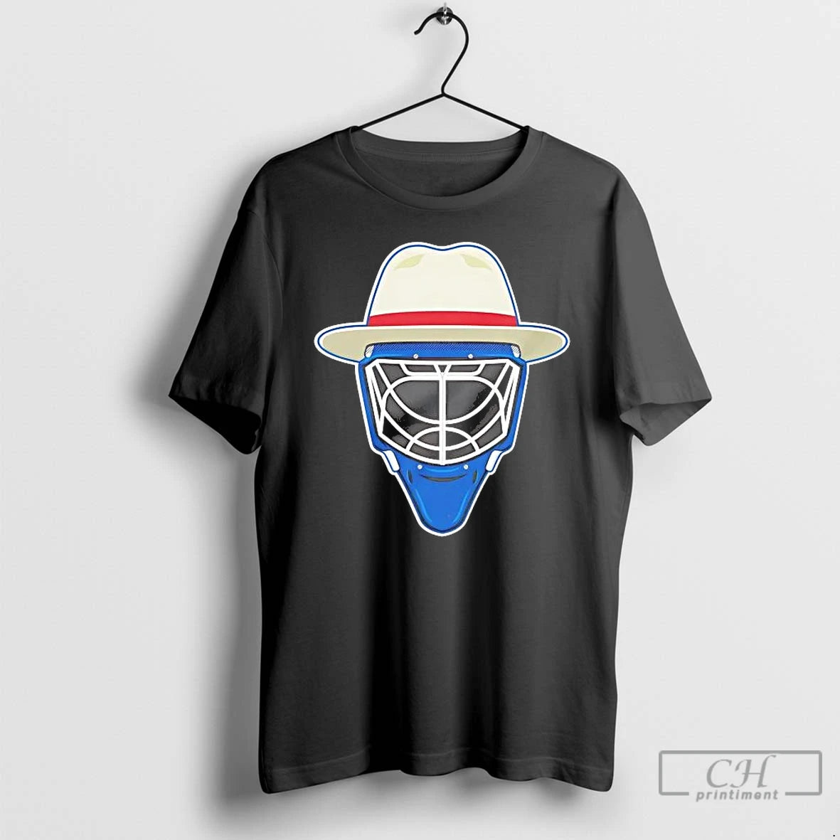 Classic Henrik Lundqvist Broadway Goalie Mask New York Rangers