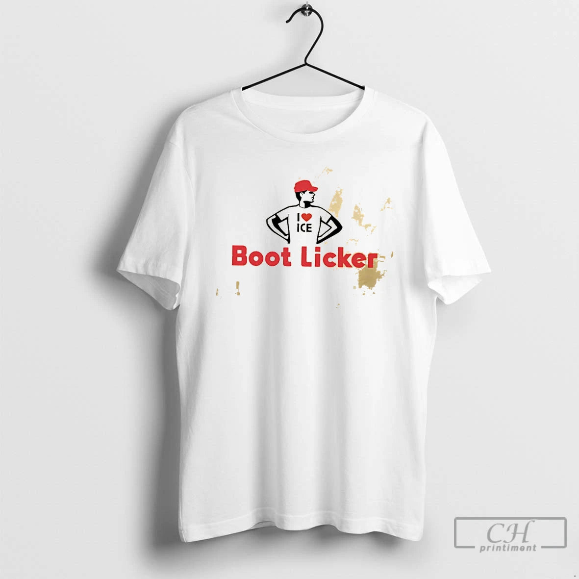 Classic I Love Ice Boot Licker Graphic