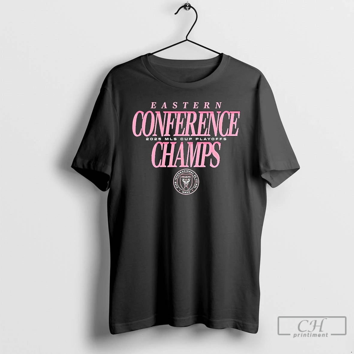 Classic Inter Miami 2025 Mls Eastern Conference Champions Graphic