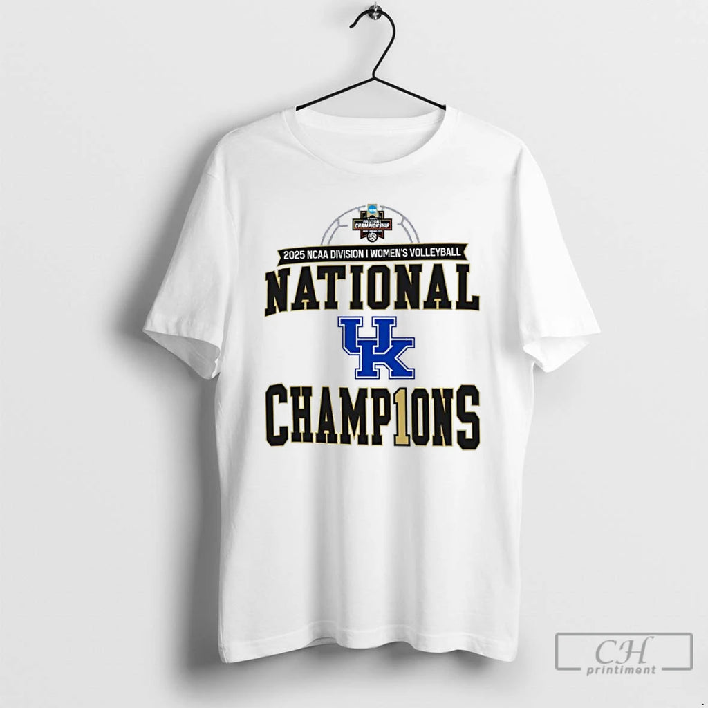 Classic Kentucky Wildcats 2025 Ncaa Di Volleyball National Champions Locker Room
