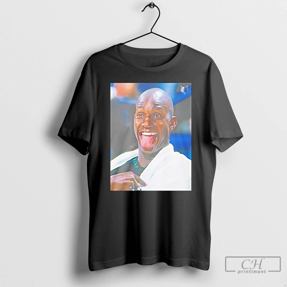 Classic Kevin Garnett Minnesota Timberwolves Face Funny Picture