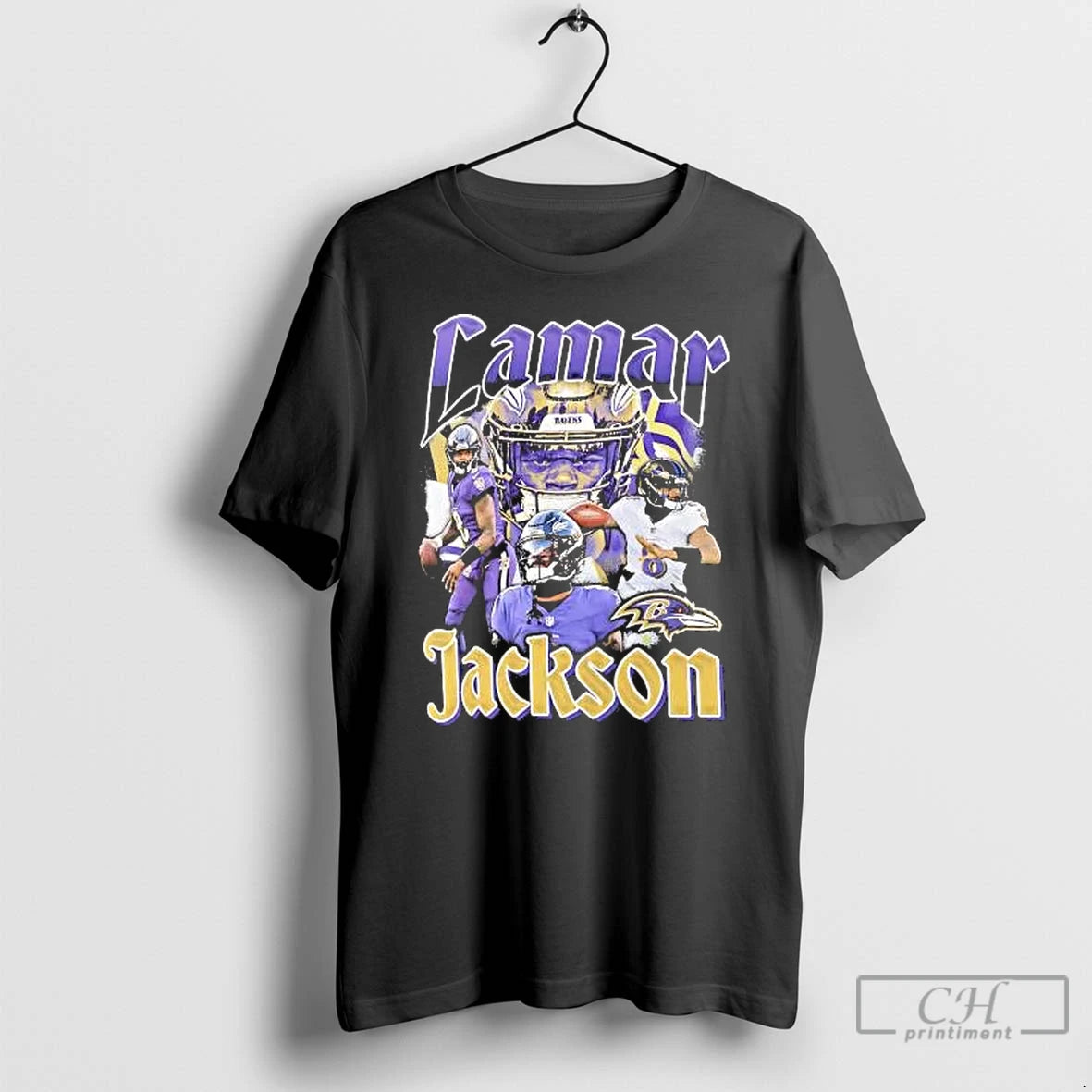 Classic Lamar Jackson Baltimore Ravens Notorious