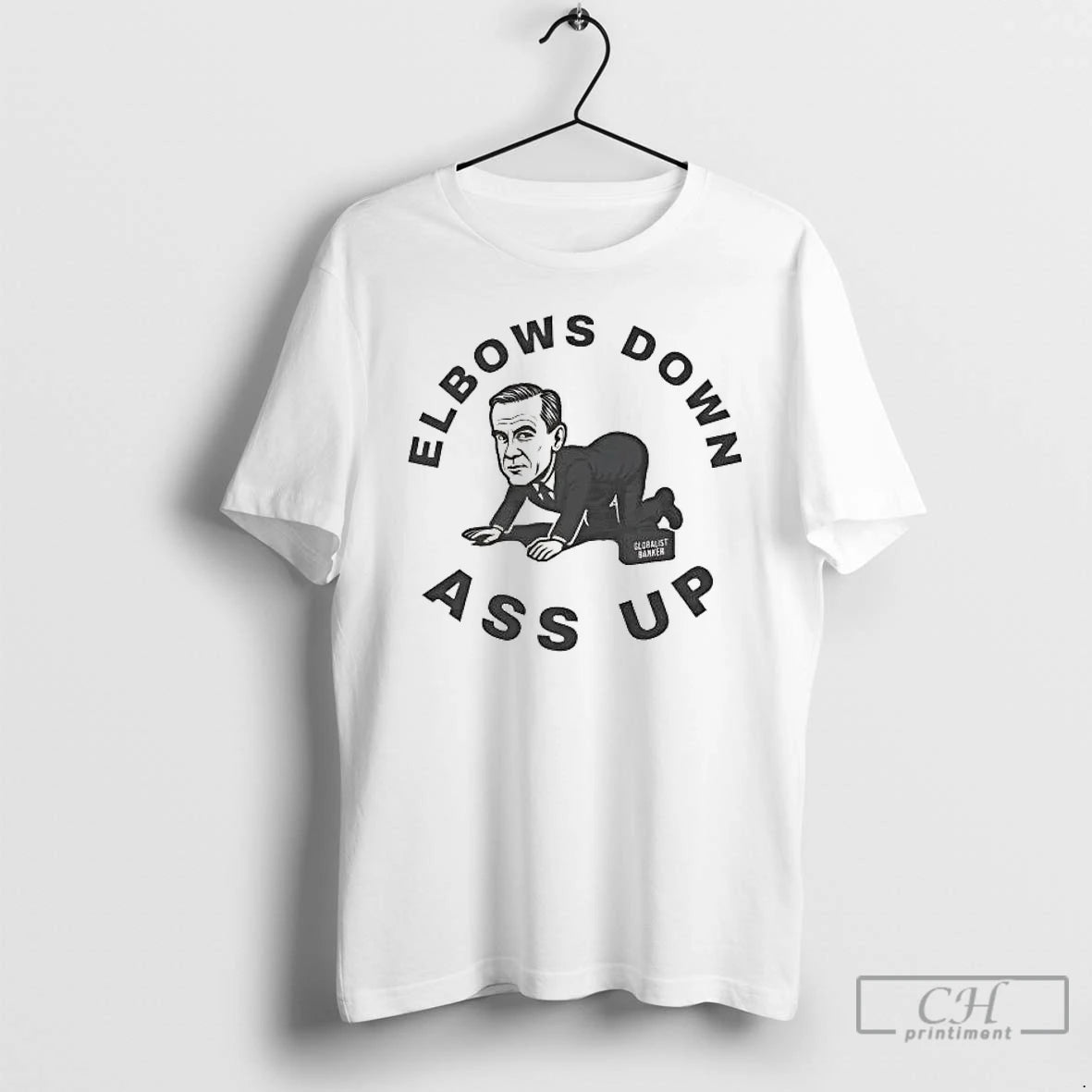 Classic Mark Carney Globalist Banker Elbows Down Ass Up