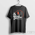 Classic Miami Football 2025 Cfp Five Time National Champions