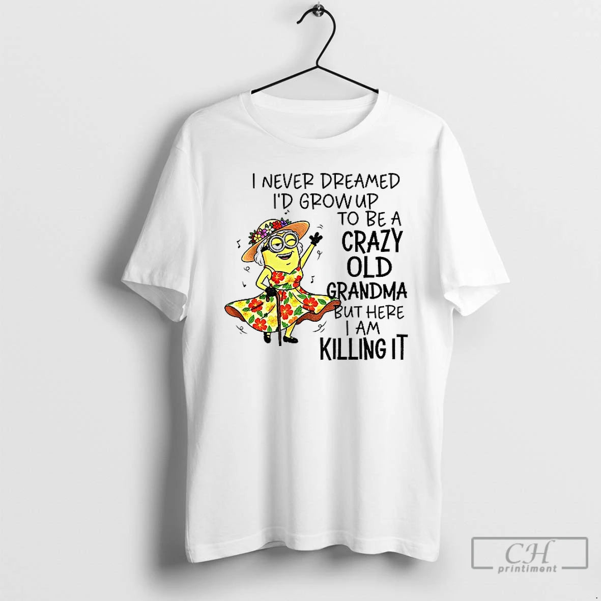 Classic Minion I Never Dreamed Id Grow Up To Be A Crazy Old Grandma But