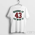 Classic Minnesota Wild Quinn Hughes 43 Quinn It To Win It