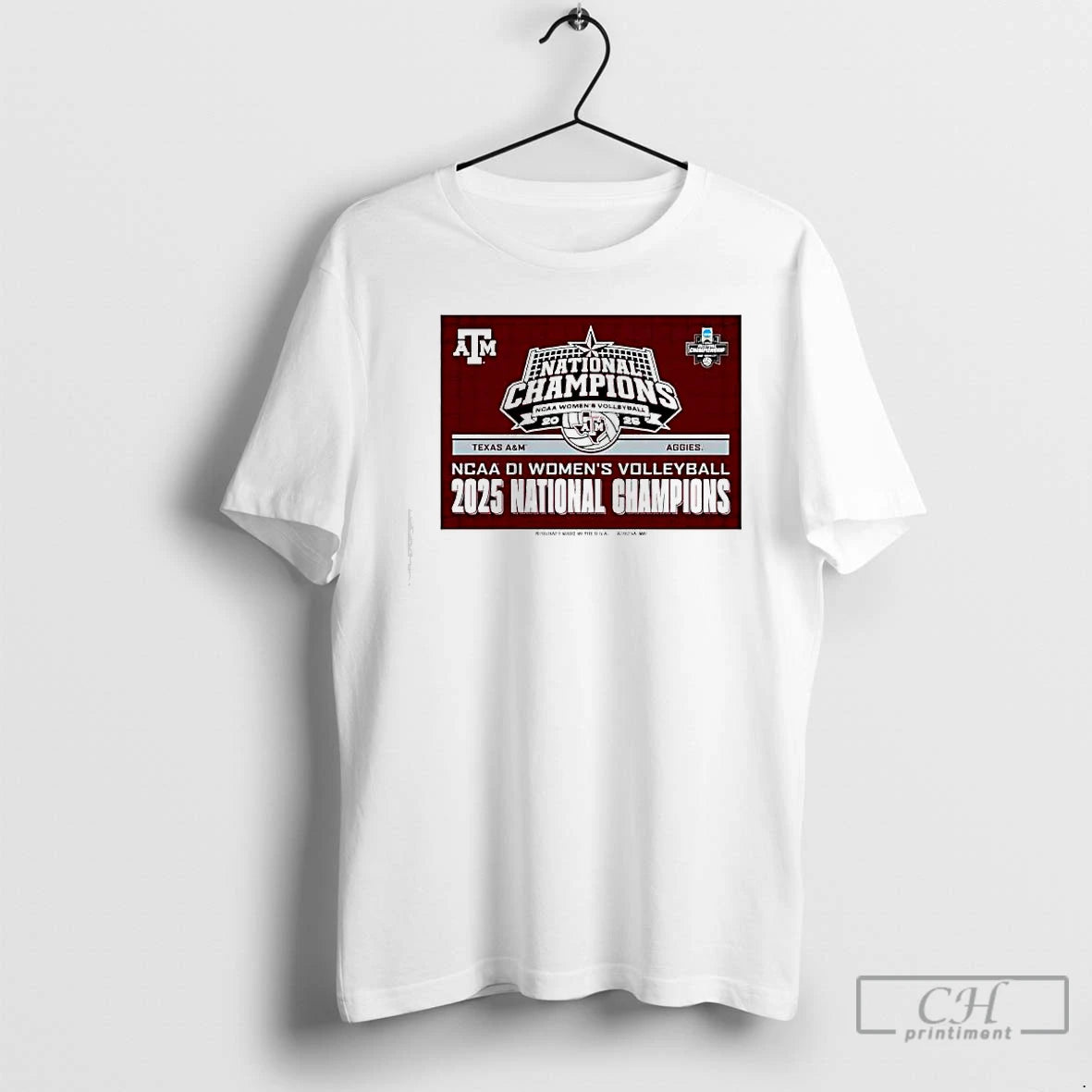 Classic National Champions Ncaa Division Volleyball Texas Am Aggies Logo