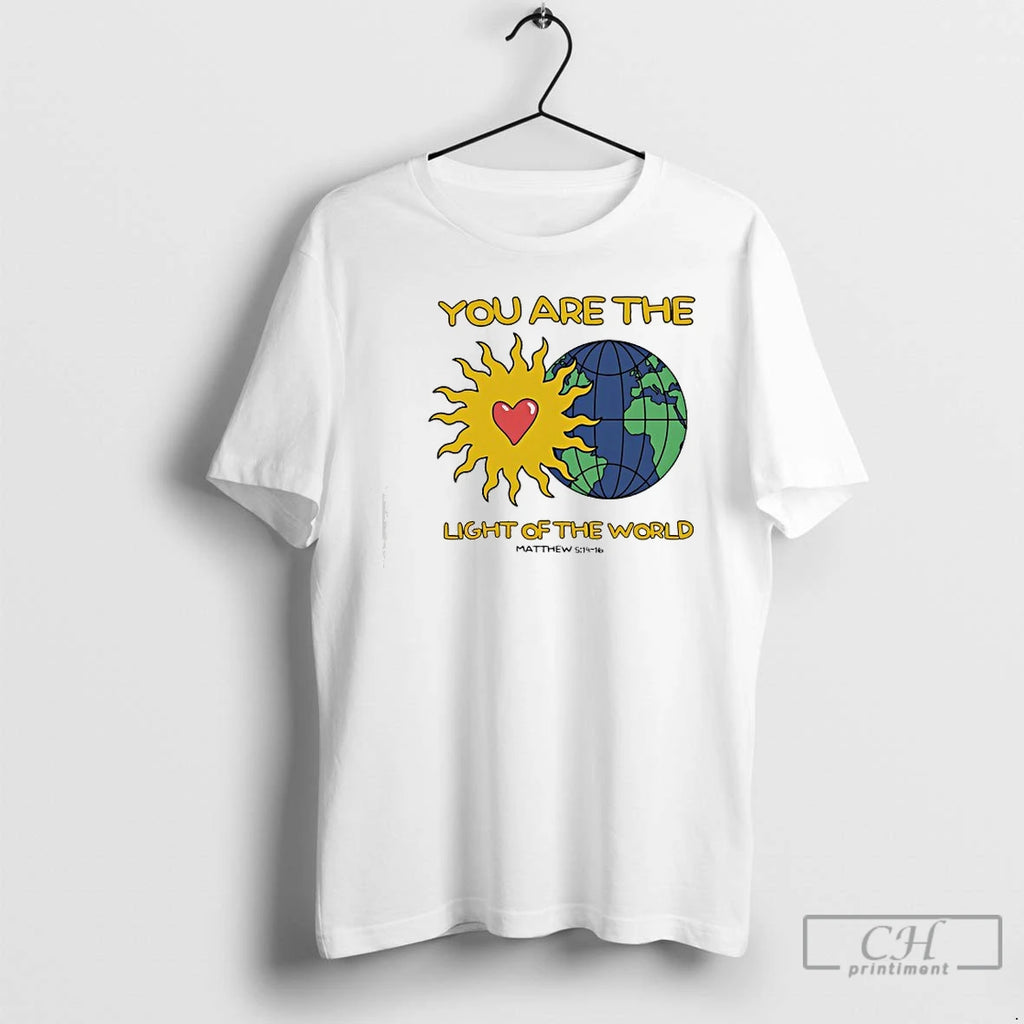 Classic New Testament Gospel Of Matthew You Are The Light Of The World T Shirts