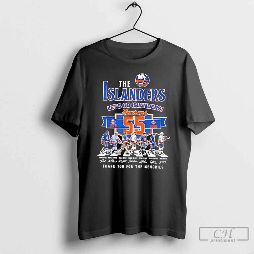 Classic New York Islanders 55 Seasons 1972 2026 Mike Bossy And Legends Abbey Road Thank
