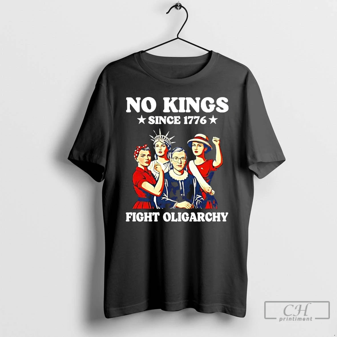 Classic No Kings Fight Oligarchy Since 1776