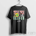 Classic Oregon Vs Texas Tech 2026 Capital One Orange Bowl Helmet Matchup T Shirts Sweater