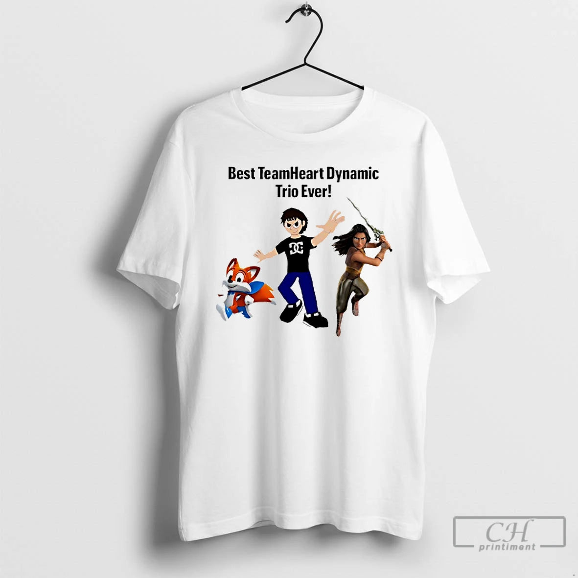 Classic Raya And The Last Dragon Best Teamheart Dynamic Trio Ever Graphic T Shirts Sweater
