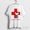 Classic Red Cross Peanuts Be Cool Give Blood