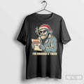 Classic Santa Claus Santas List Ive Checked It Twice Graphic