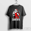 Classic Santa Claus Santifa Says Fuck You To Facism Graphic