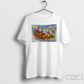Classic Santa Sleigh Reindeer Christmas