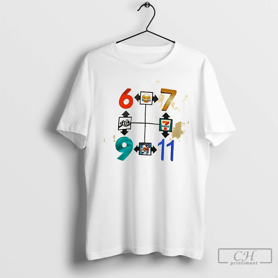 Classic Six Seven Nine Eleven 67 Joke 9 11